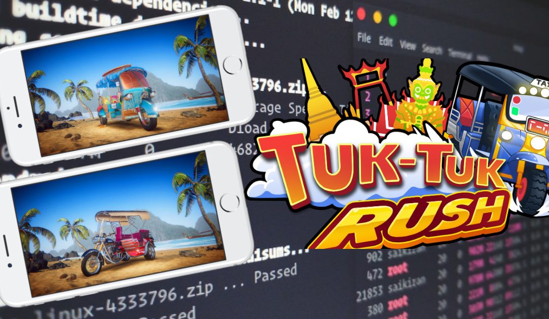 GAWOONI PLC supports tourism in Thailand with its upcoming game “Tuk Tuk Rush”